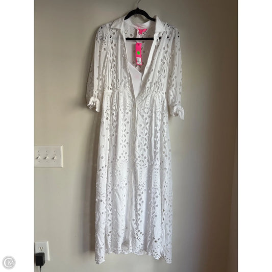 Dress Designer By Lilly Pulitzer In White, Size: S