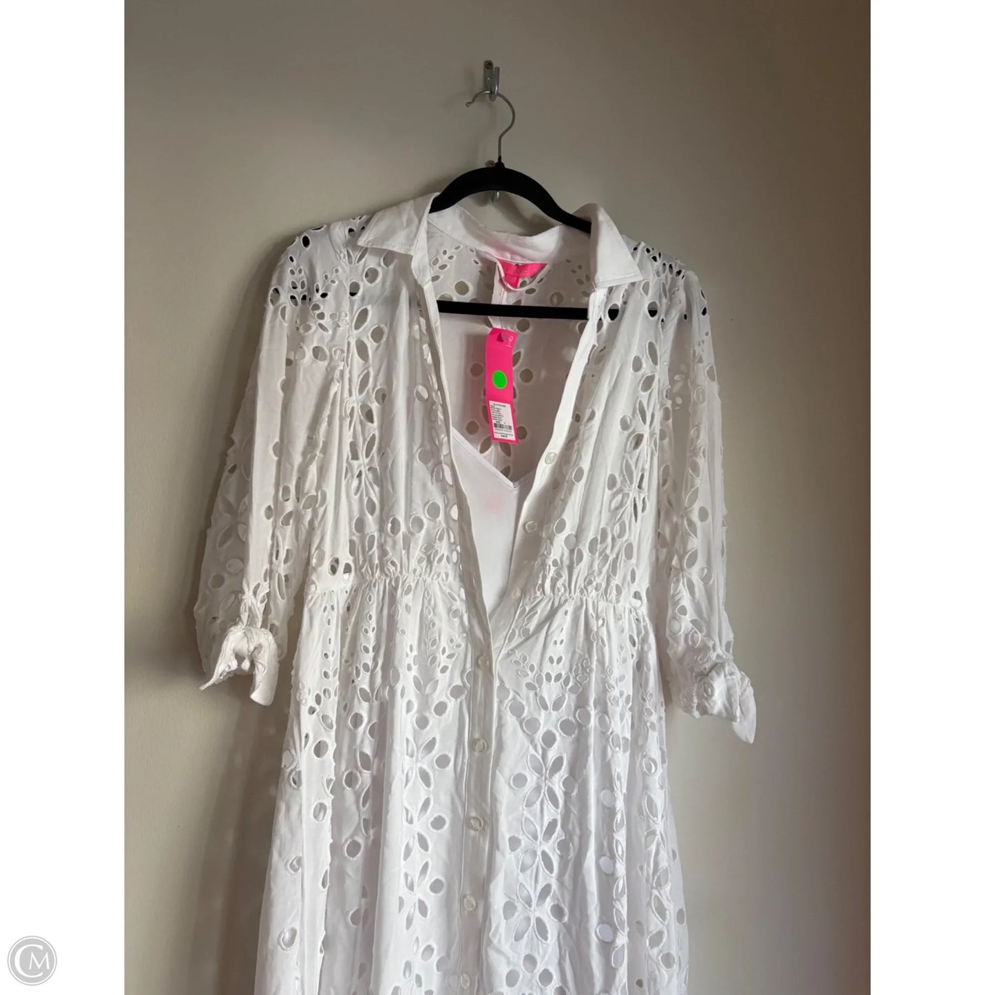 Dress Designer By Lilly Pulitzer In White, Size: S