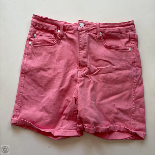 Shorts By Judy Blue In Pink, Size: 16
