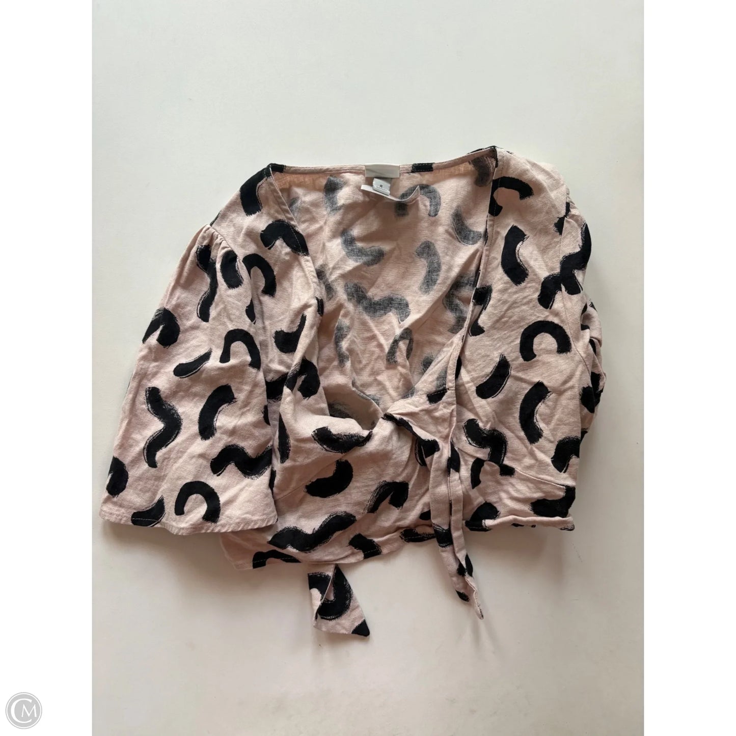 Top Long Sleeve By A New Day In Animal Print, Size: S