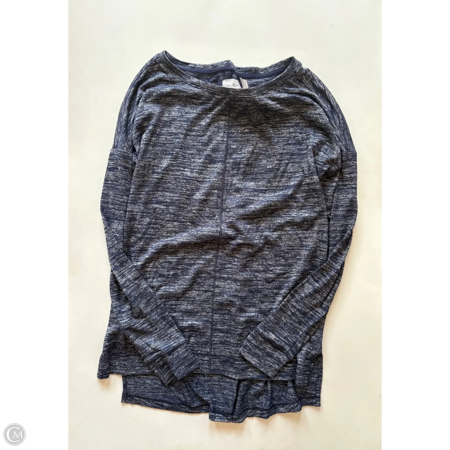 Top Long Sleeve By Lou And Grey In Navy, Size: S