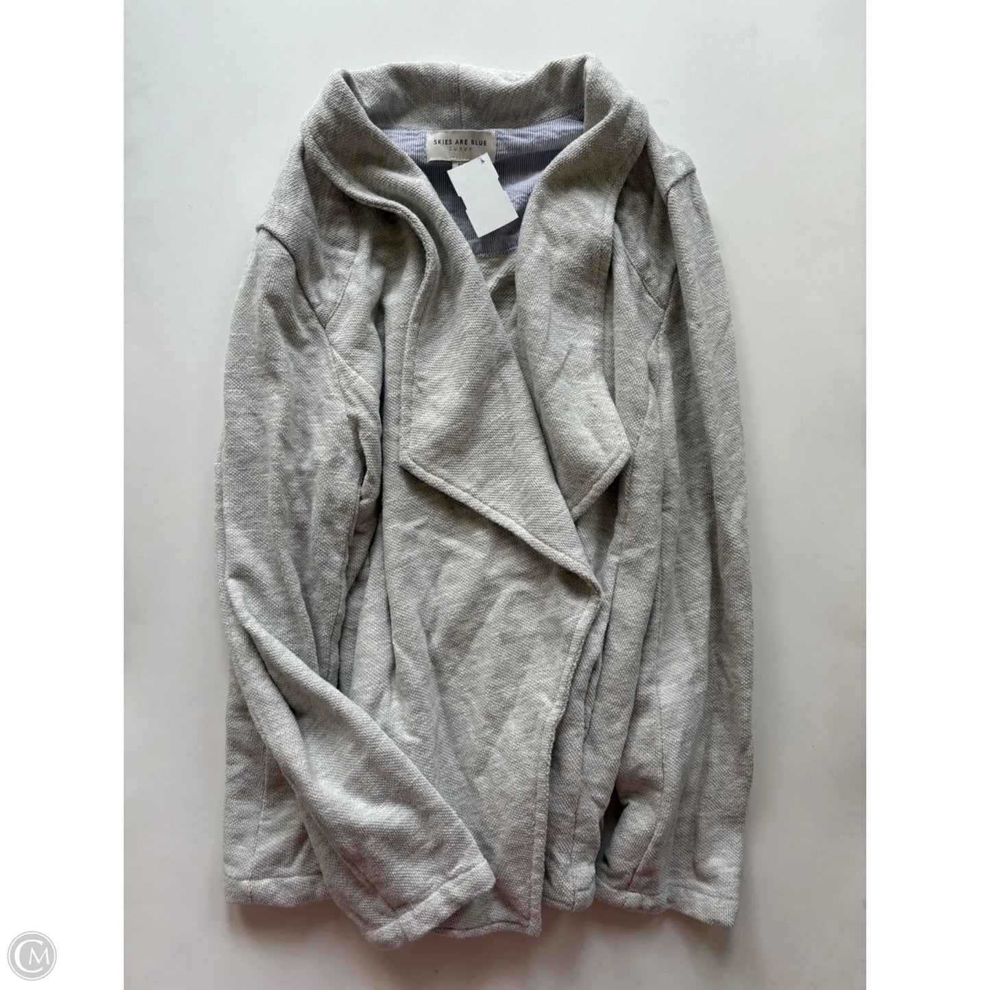 Jacket Moto By Skies Are Blue In Cream, Size: 1x