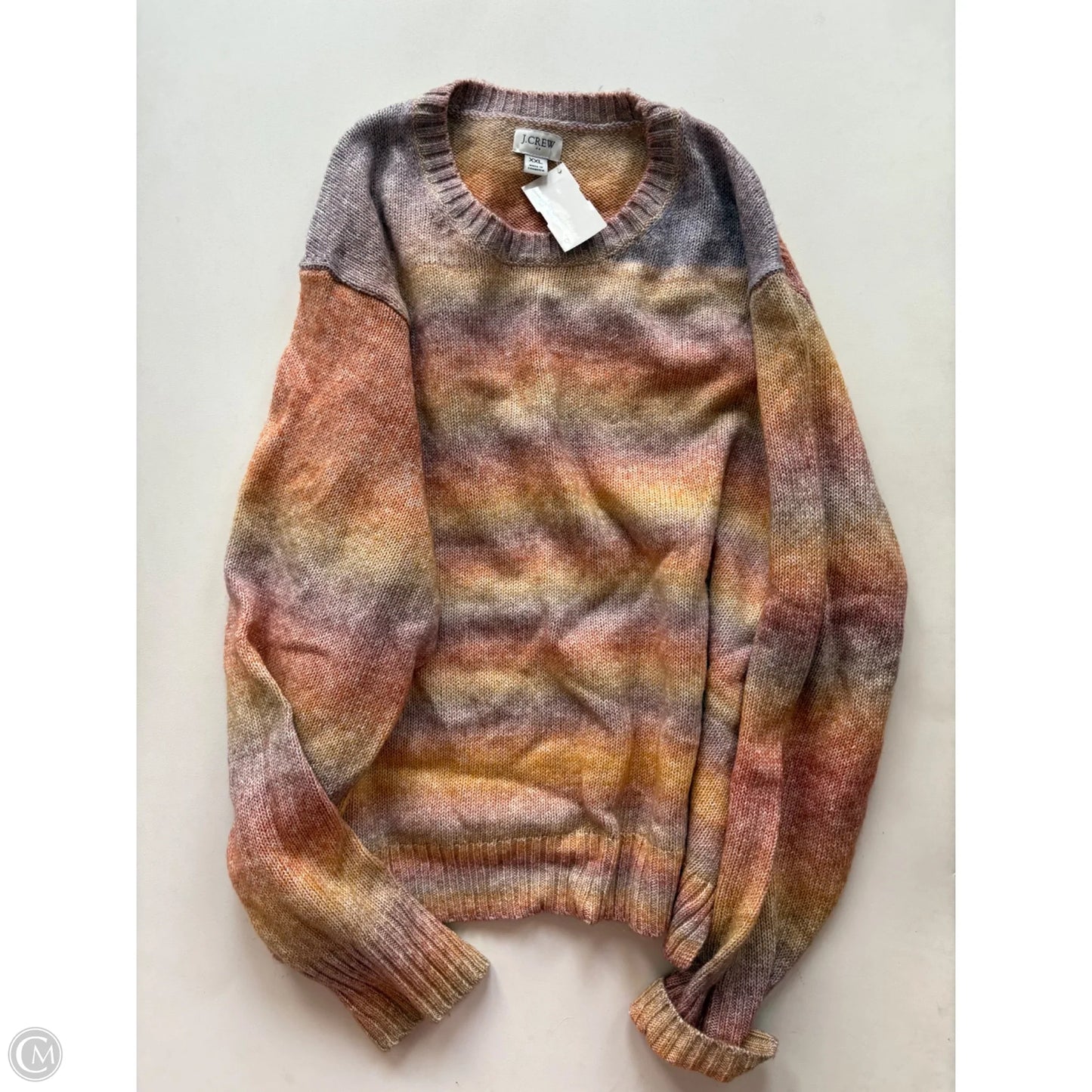 Sweater By J. Crew In Multi-colored, Size: 2x