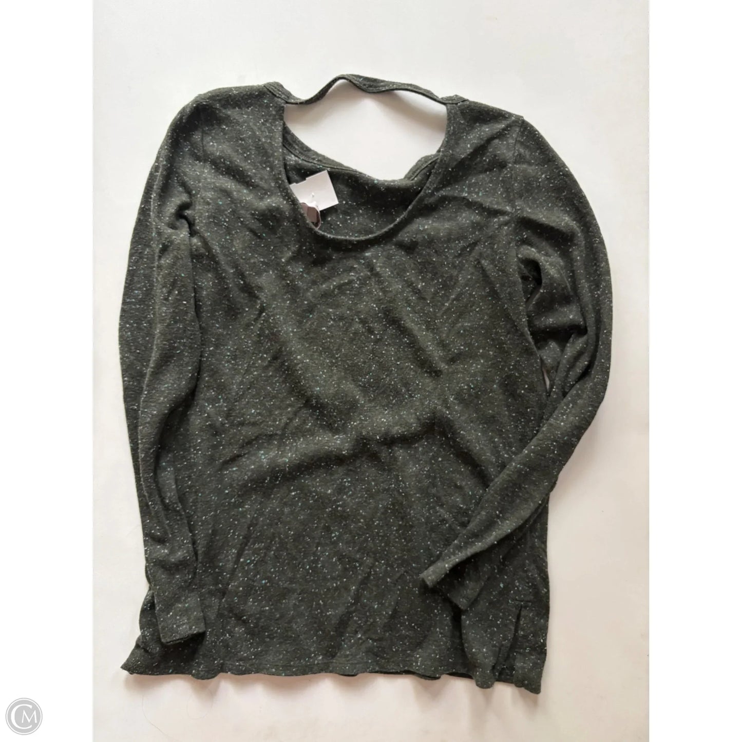 Top Long Sleeve By Loft In Green, Size: S