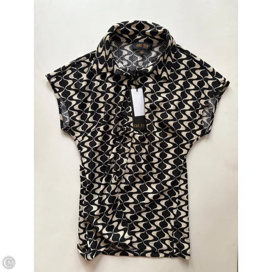 Top Short Sleeve By Truth In Black, Size: S