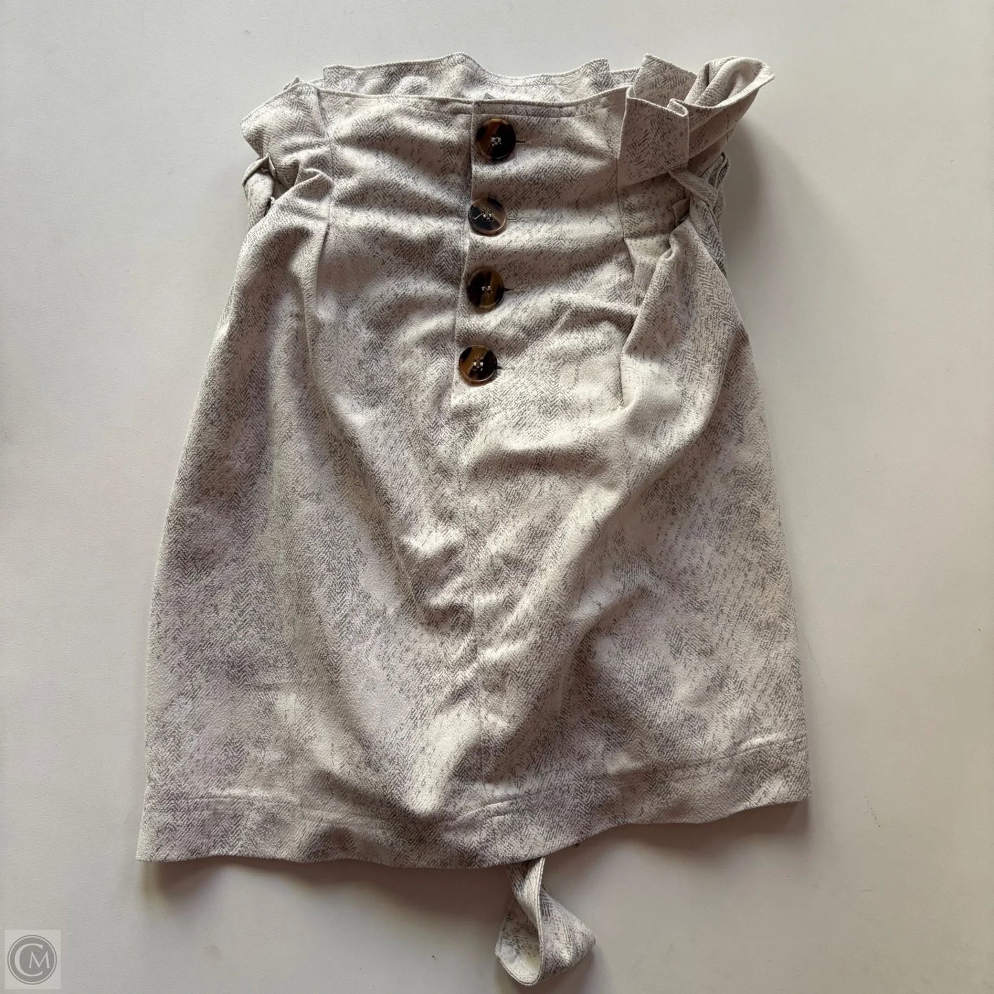 Skirt Mini & Short By Hyfve In Cream, Size: L