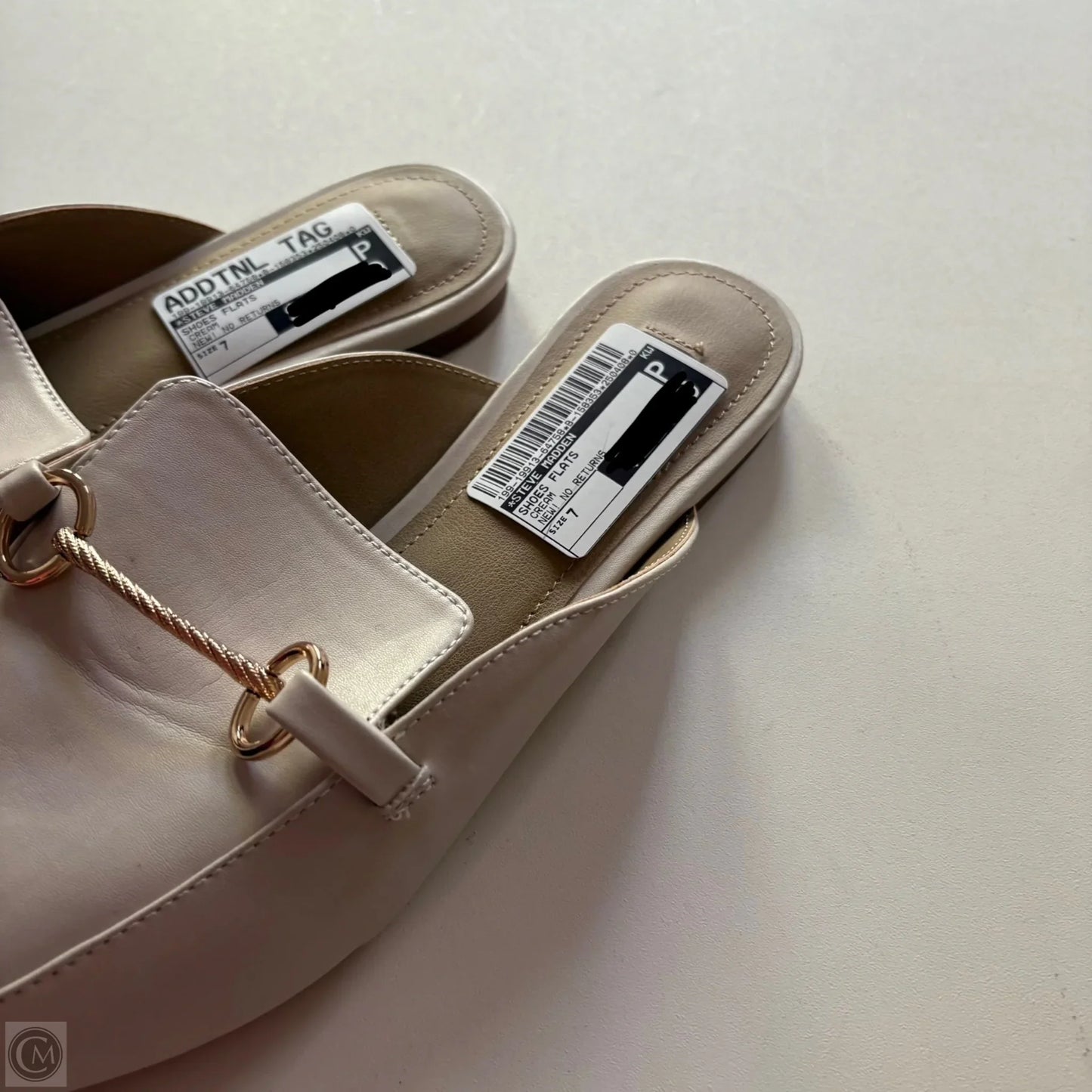 Shoes Flats By Steve Madden In Cream, Size: 7