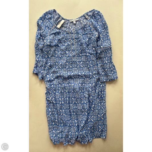 Dress Casual Midi By Southern Tide In Blue, Size: Xs