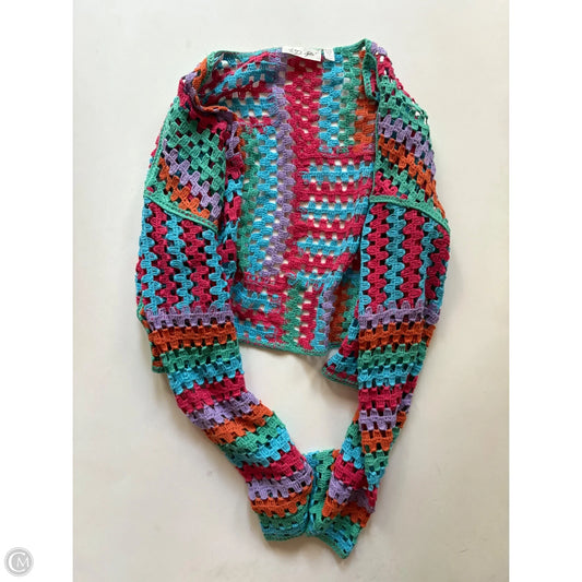 Sweater Cardigan By RD Style In Multi-colored, Size: S