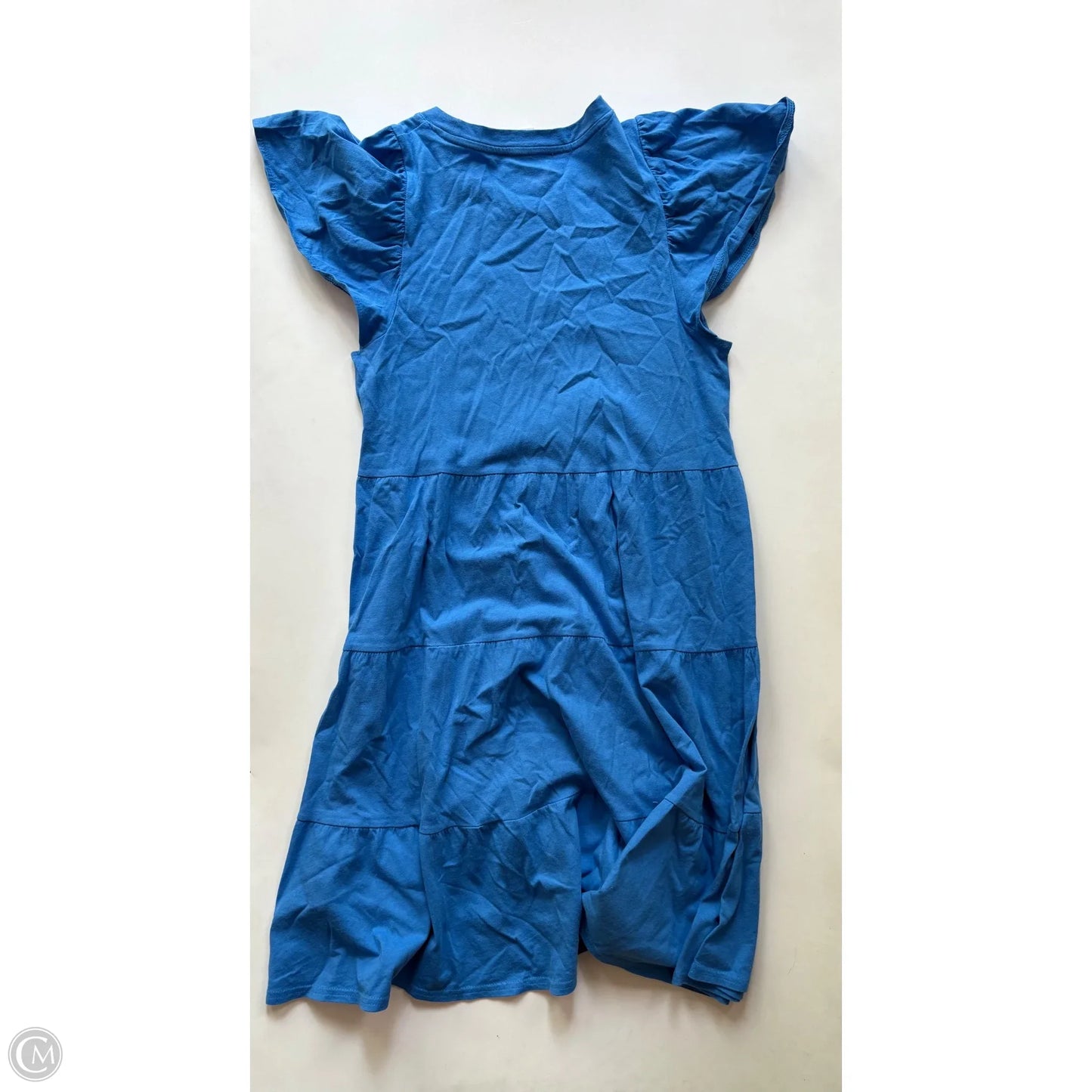 Dress Casual Maxi By J. Crew In Blue, Size: S