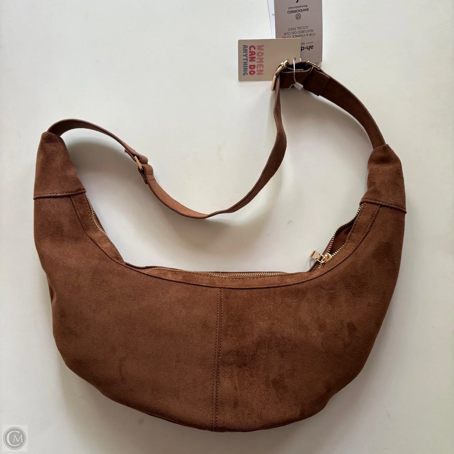 Handbag By Ah. dorned, Size: Large