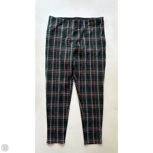 Pants Dress By Ann Taylor In Plaid Pattern, Size: 12p