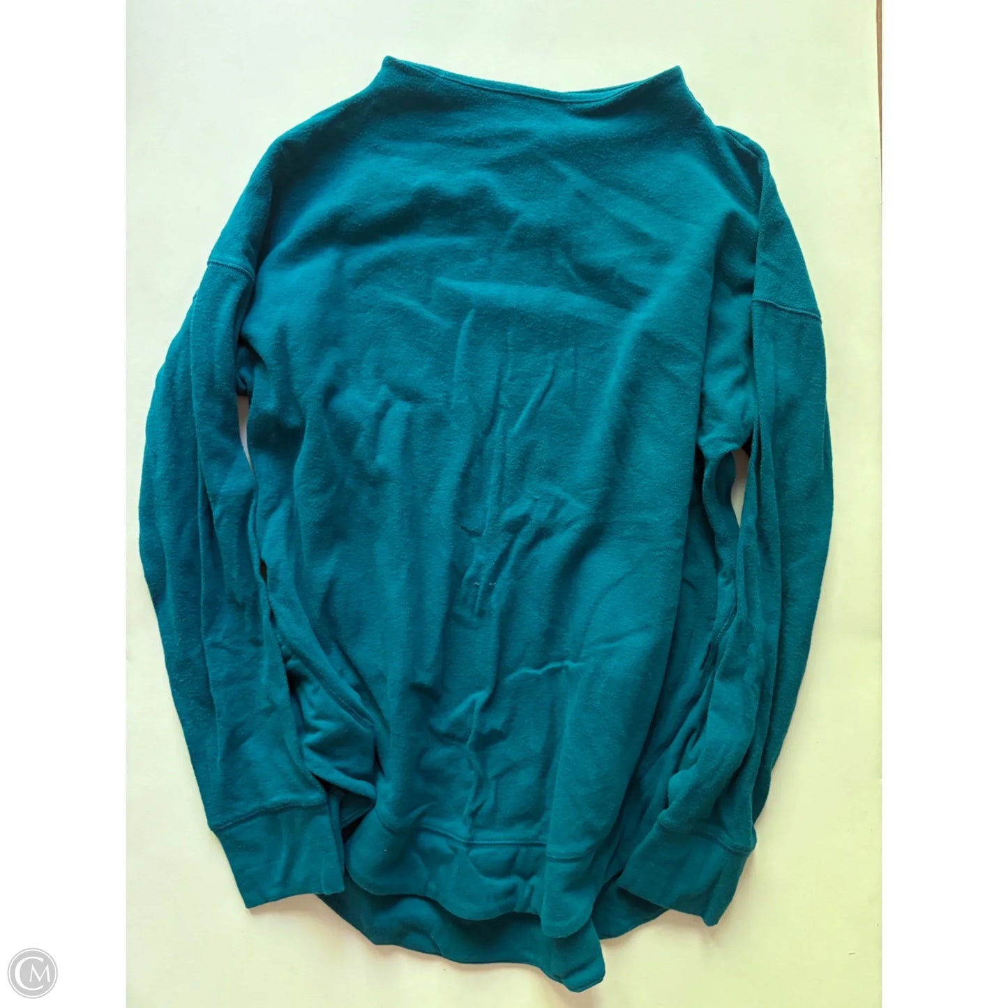 Top Long Sleeve By Talbots In Blue, Size: Lp