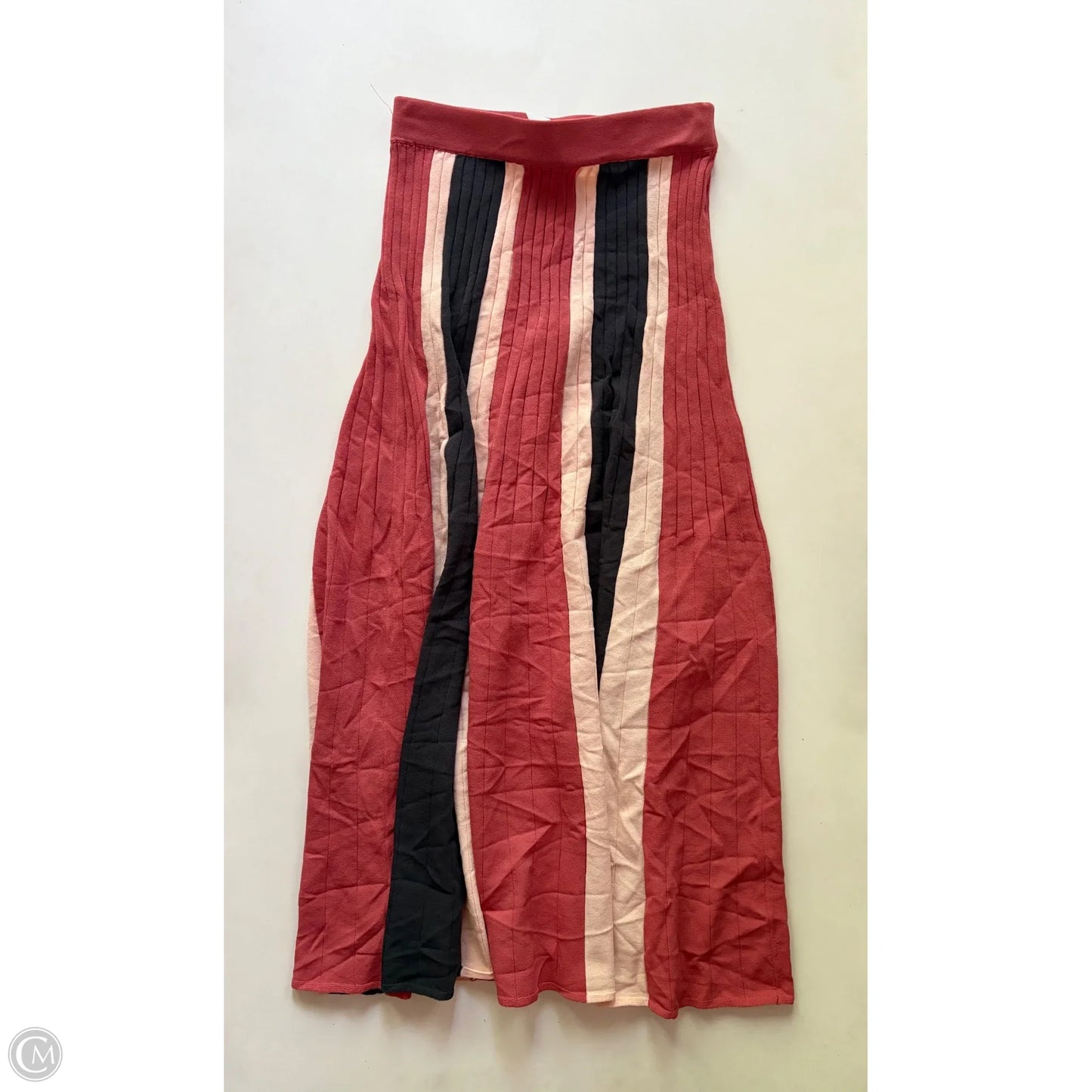 Skirt Maxi By Eva Mendes In Striped Pattern, Size: 0