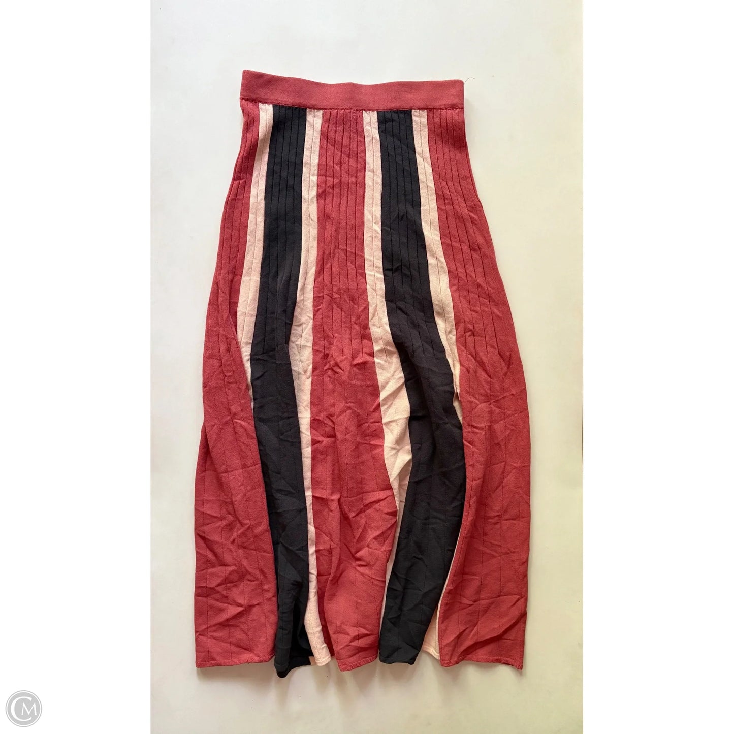 Skirt Maxi By Eva Mendes In Striped Pattern, Size: 0