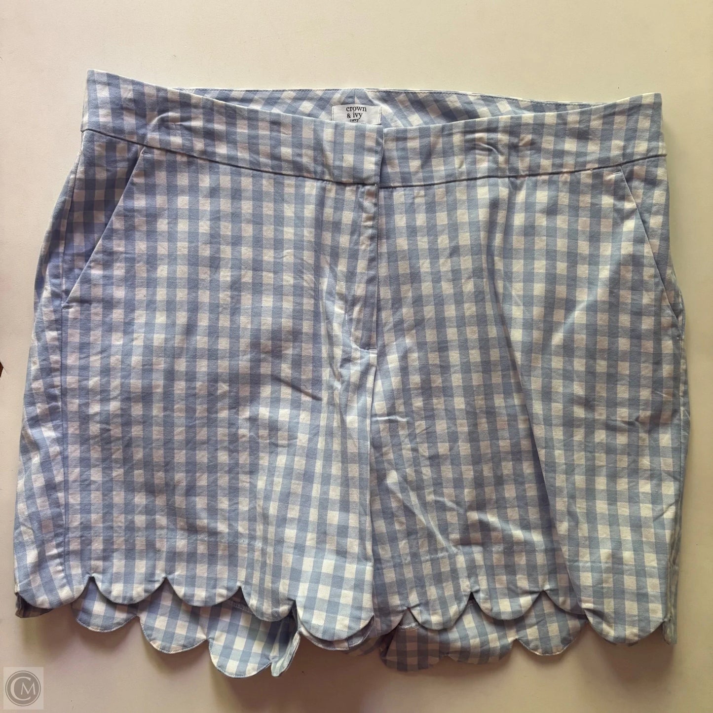 Shorts By Crown And Ivy In Blue, Size: 16