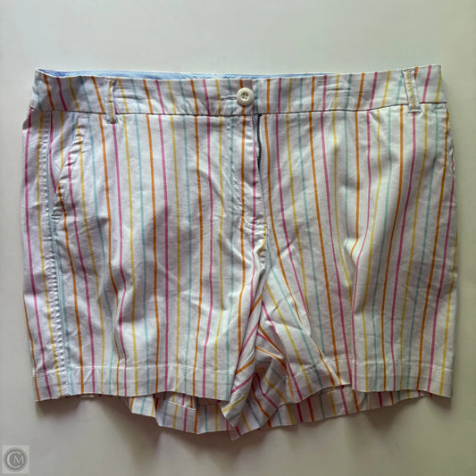Shorts By Crown And Ivy In Striped Pattern, Size: 16