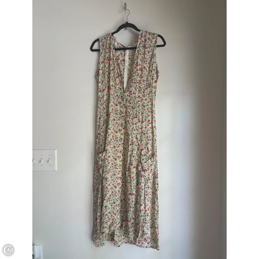 Dress Casual Maxi By Faithfull The Brand In Floral Print, Size: S