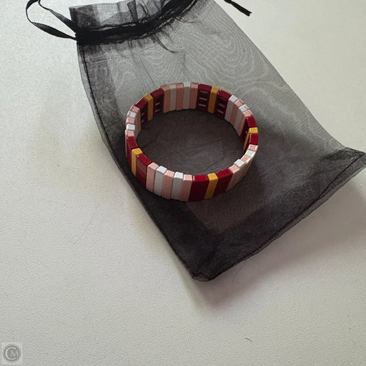 Bracelet Other By Enamel Tile Stretch Bangle Bracelet