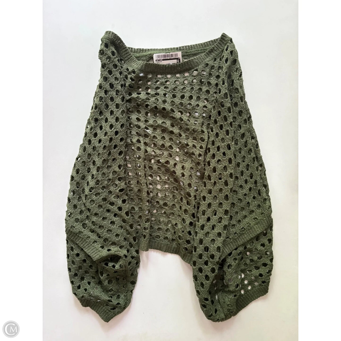 Sweater By Ee Some In Green, Size: S