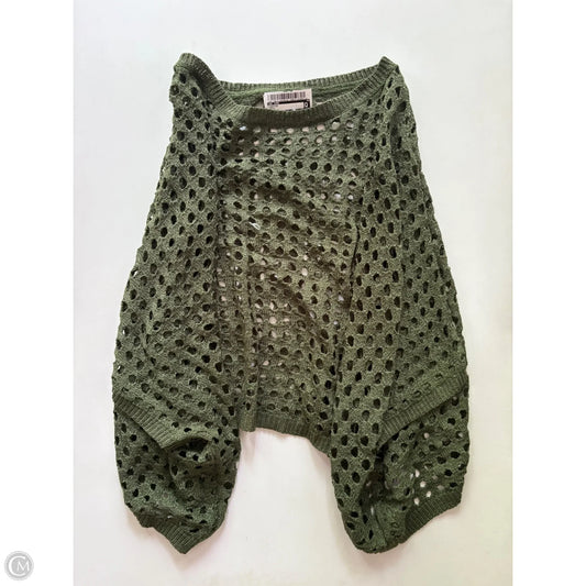 Sweater By Ee Some In Green, Size: S