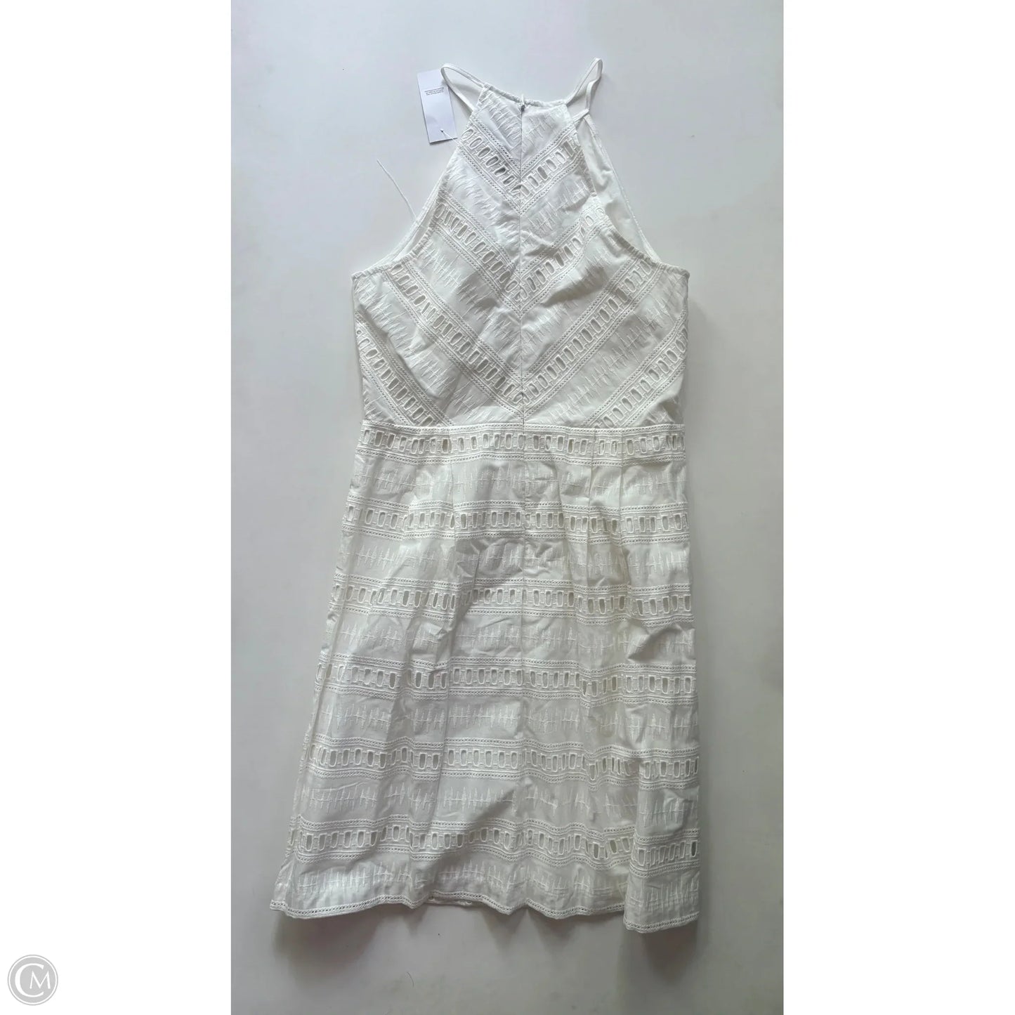 Dress Casual Midi By Loft In White, Size: Xs