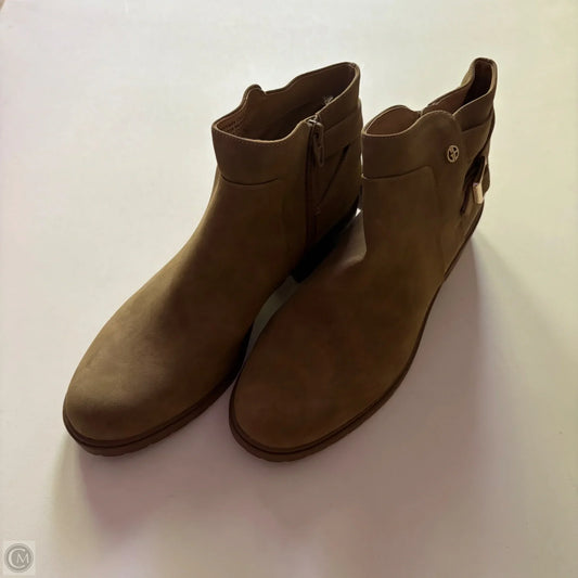 Boots Ankle Heels By Giani Bernini In Tan, Size: 9