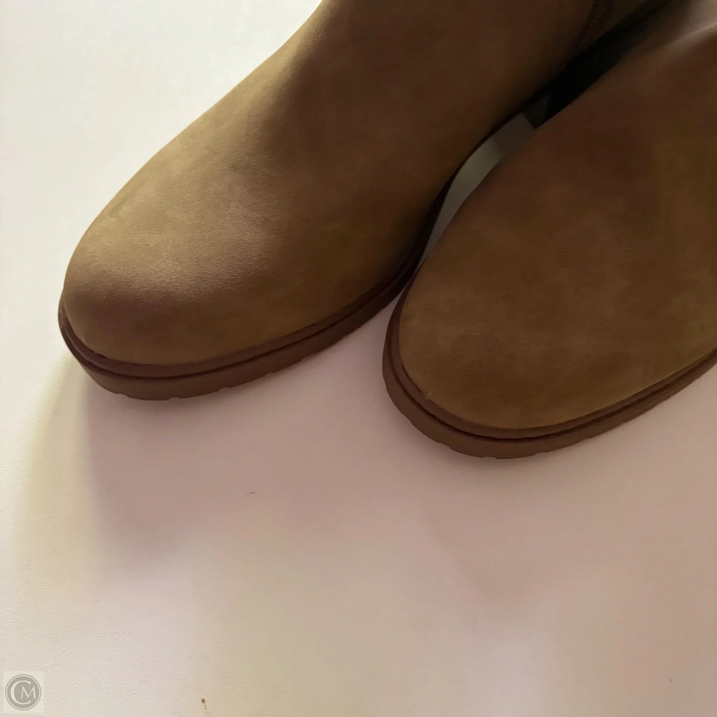 Boots Ankle Heels By Giani Bernini In Tan, Size: 9