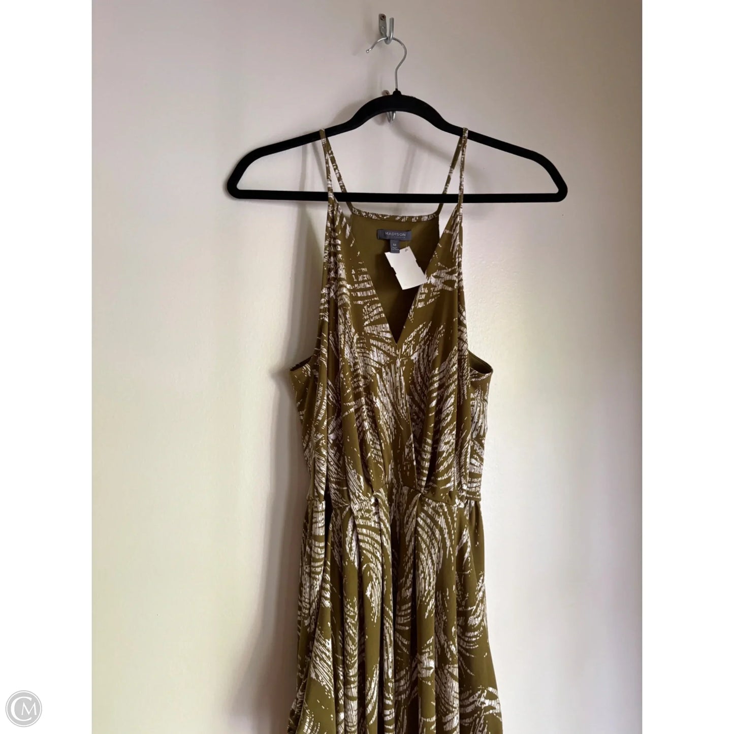 Dress Casual Maxi By Madison In Green, Size: M