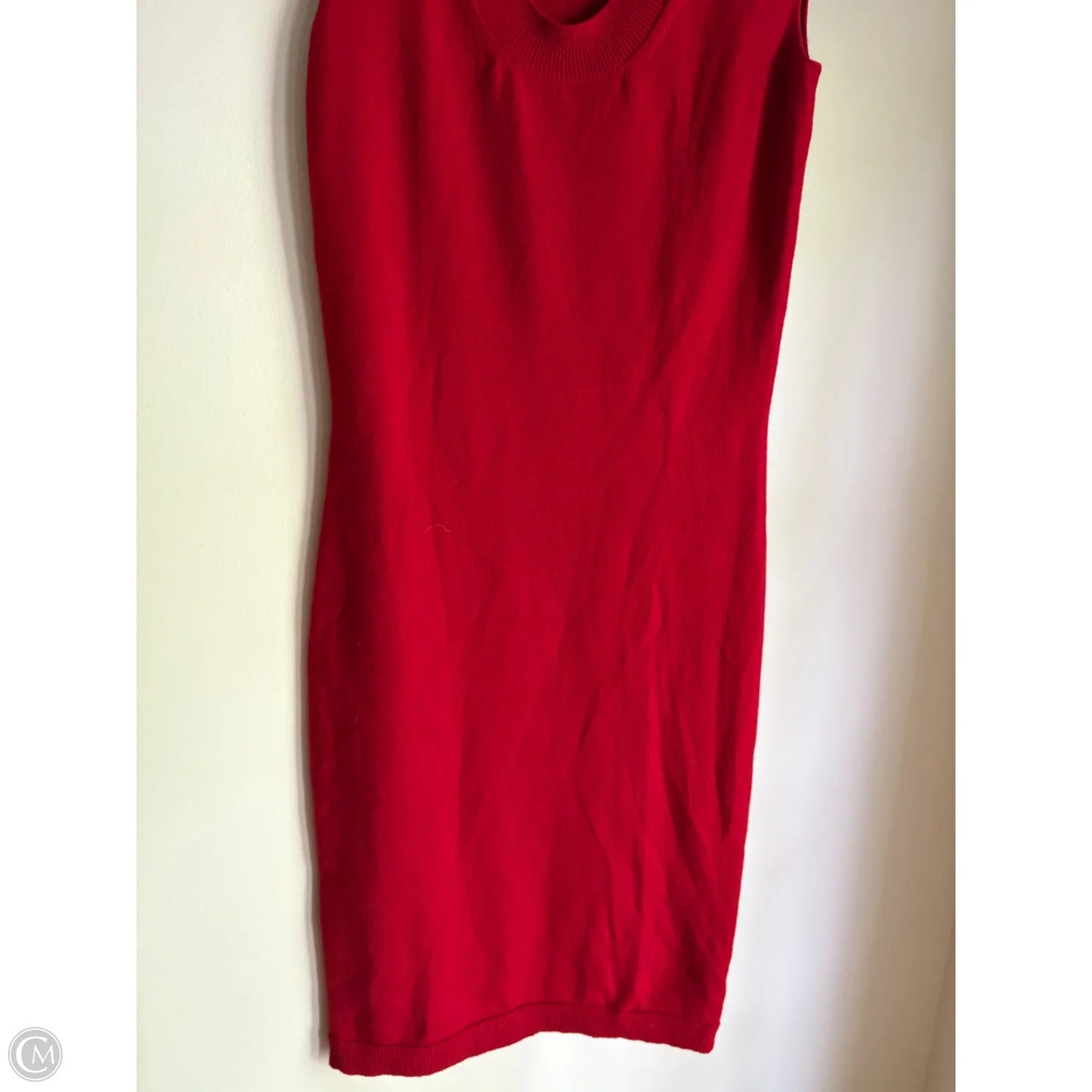 Dress Designer By Lanvin In Red, Size: M