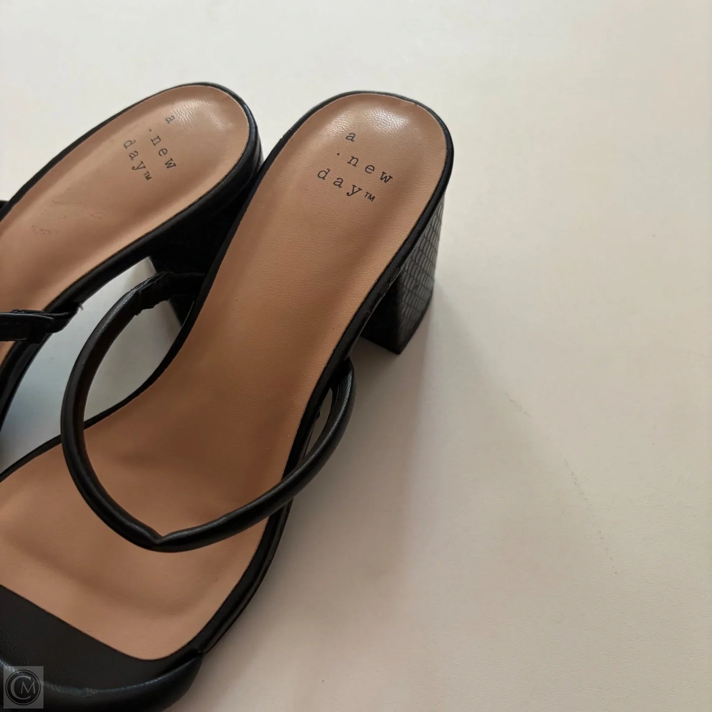 Shoes Heels Block By A New Day In Black, Size: 7