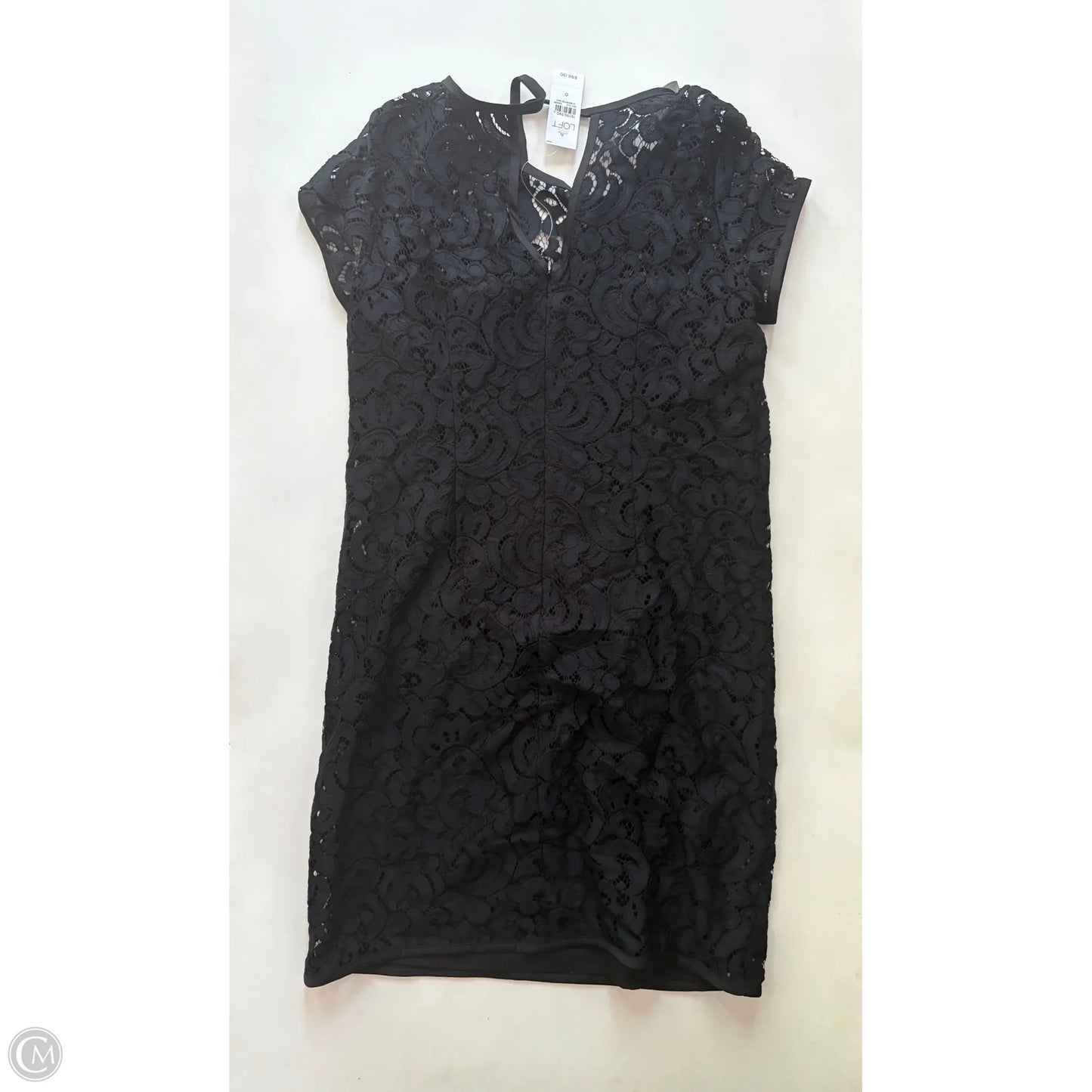 Dress Work By Loft In Black, Size: Xs