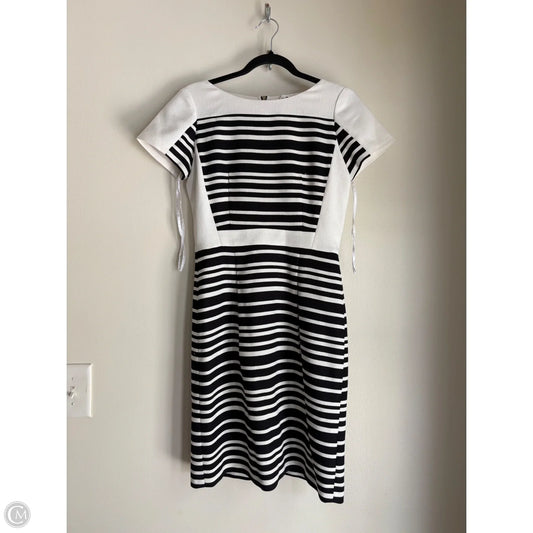 Dress Work By Tahari By Arthur Levine In White, Size: S