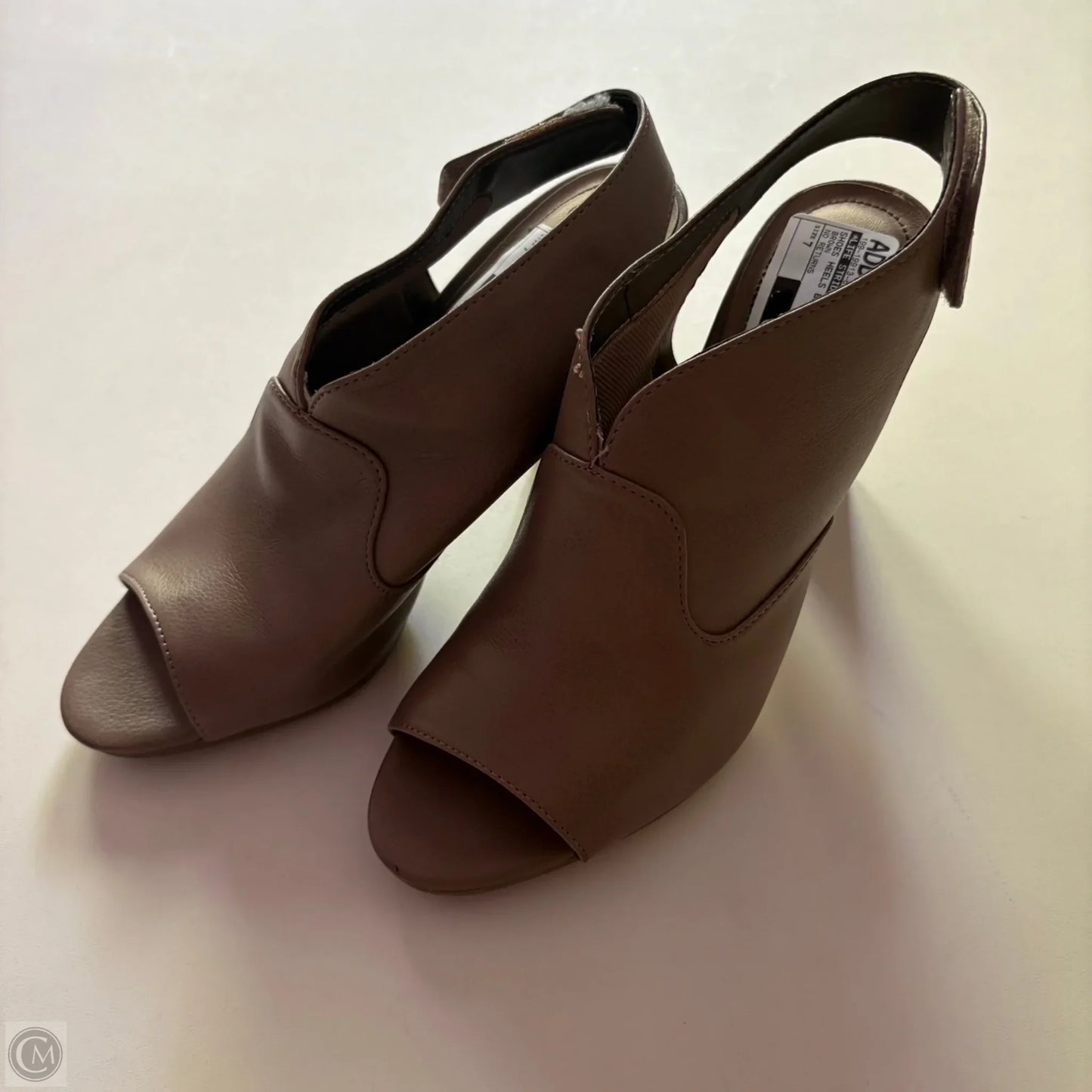 Shoes Heels Block By Life Stride In Brown, Size: 7