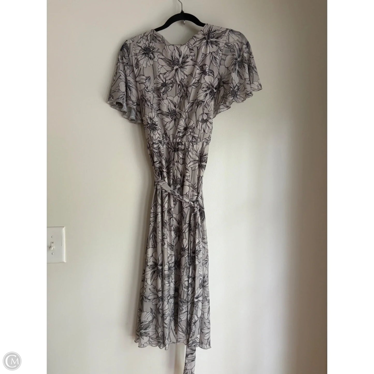 Dress Work By Morgan Taylor In Floral Print, Size: M