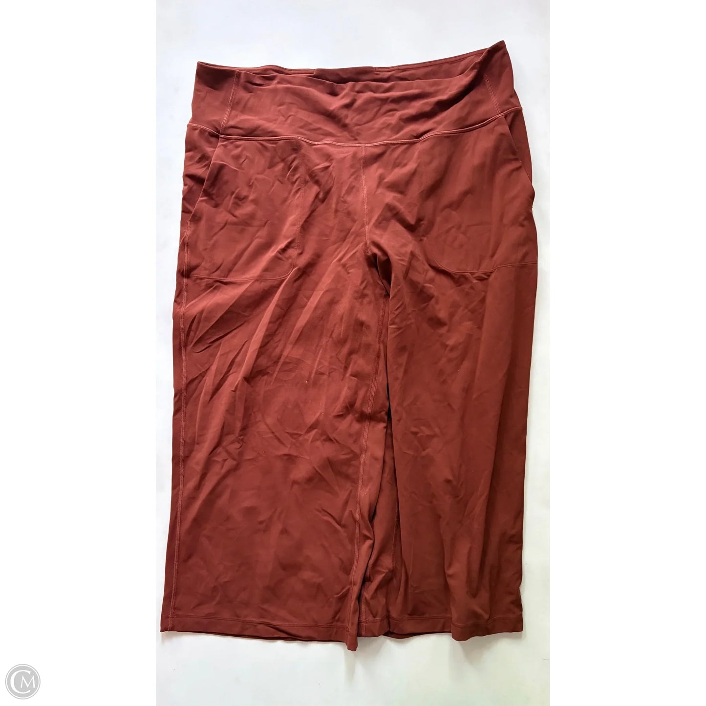 Athletic Pants By Lululemon In Brown, Size: 1x