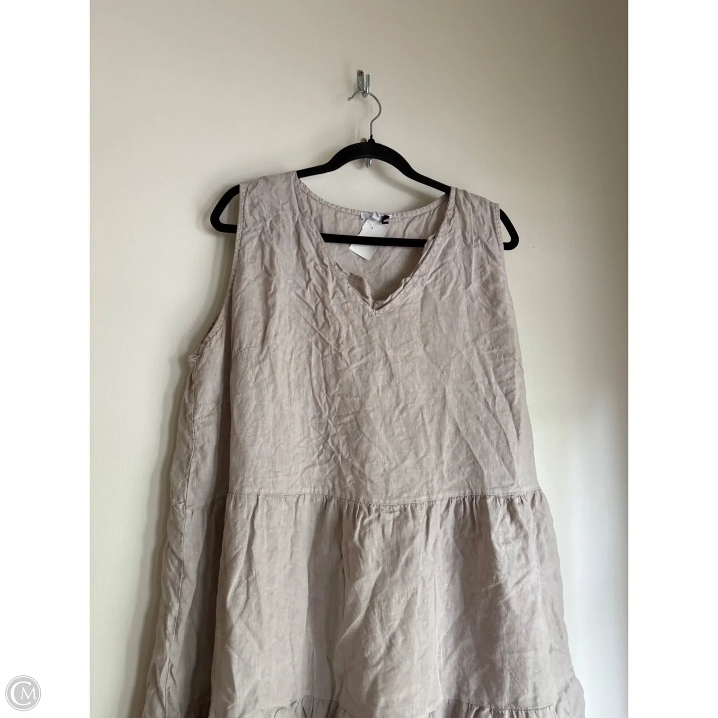 Dress Casual Maxi By Rosemarie In Tan, Size: 2x