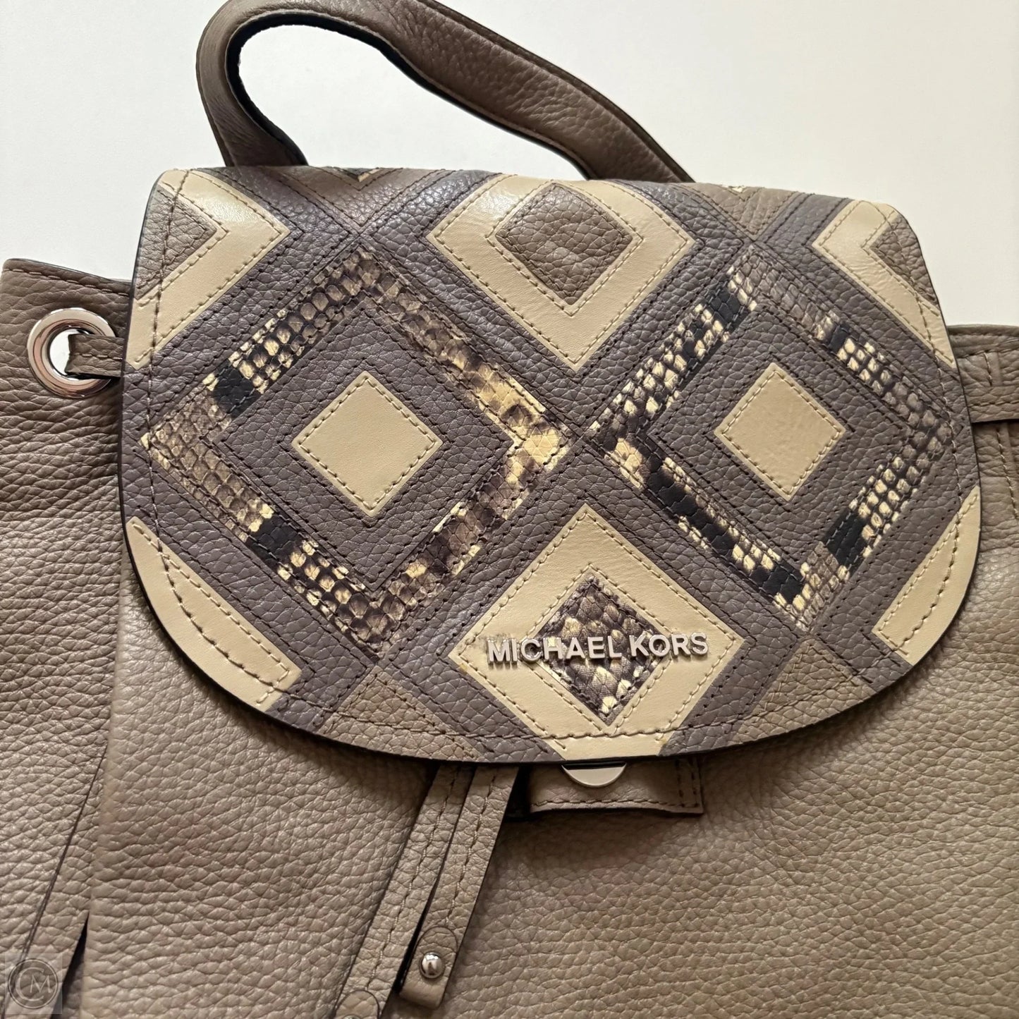 Backpack Designer By Michael Kors, Size: Large