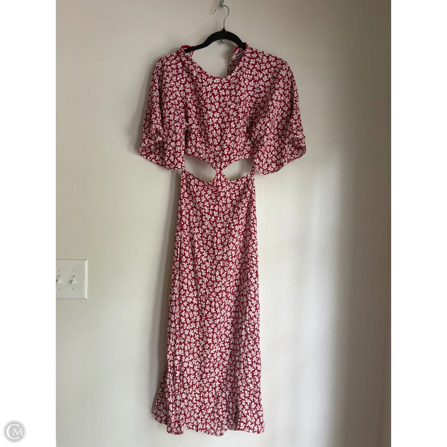 Dress Party Long By Reformation In Floral Print, Size: Xs