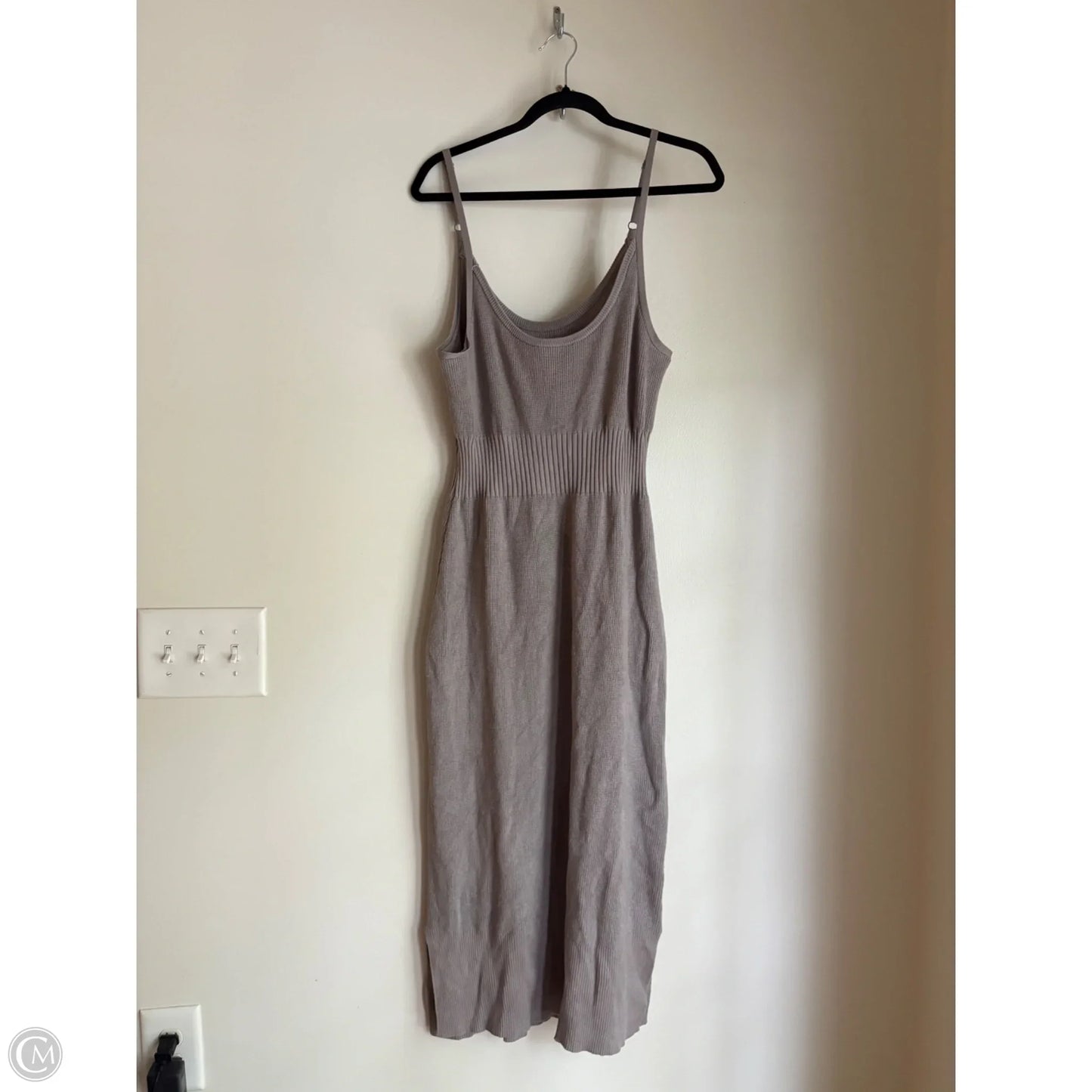 Dress Casual Maxi By Freshman In Grey, Size: Xl