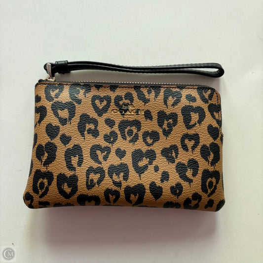 Wristlet Designer By Coach, Size: Small