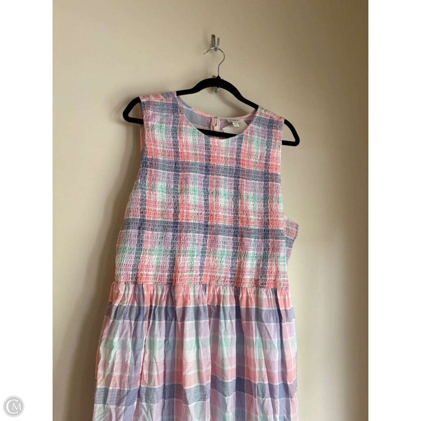 Dress Casual Maxi By J. Crew In Multi-colored, Size: 3x