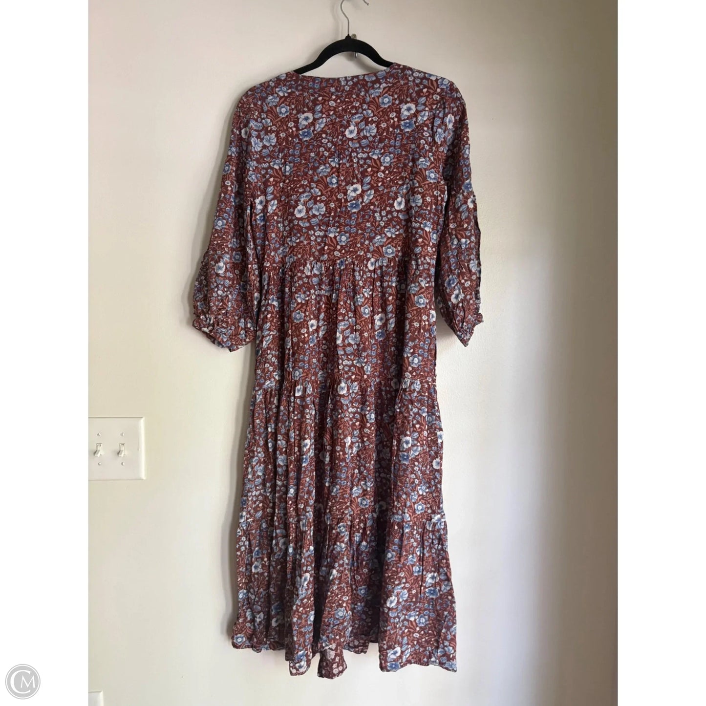 Dress Casual Maxi By Madewell In Floral Print, Size: Xs