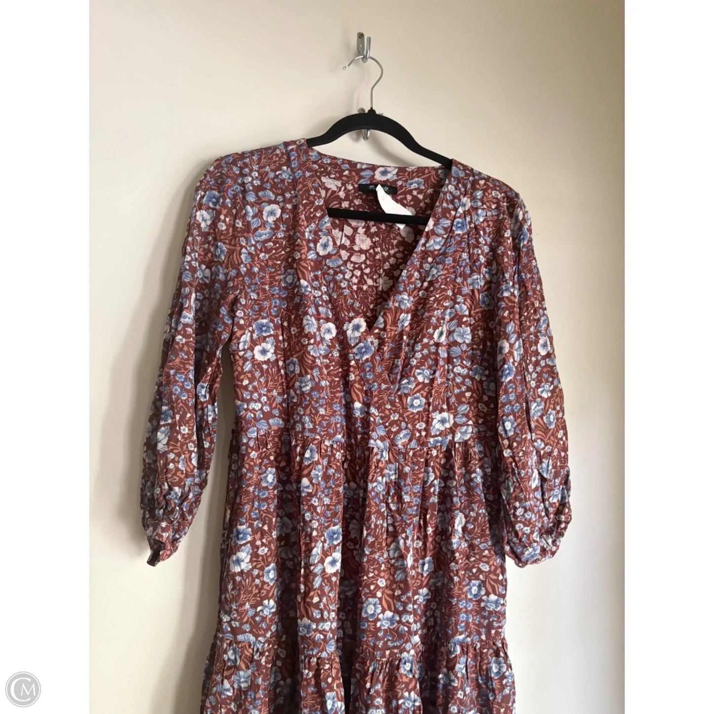 Dress Casual Maxi By Madewell In Floral Print, Size: Xs