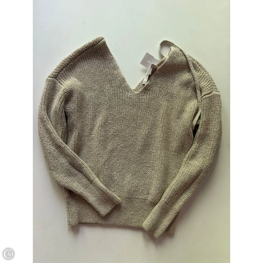 Sweater By Loft In Gold, Size: Xs