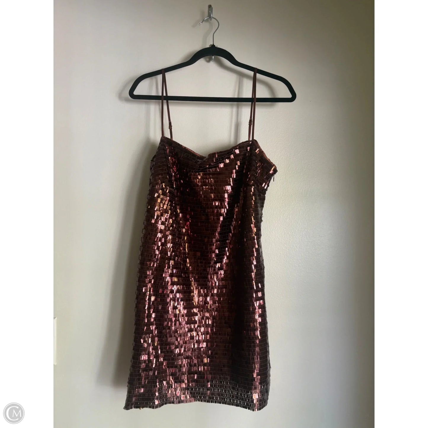 Dress Party Midi By Astr In Brown, Size: S