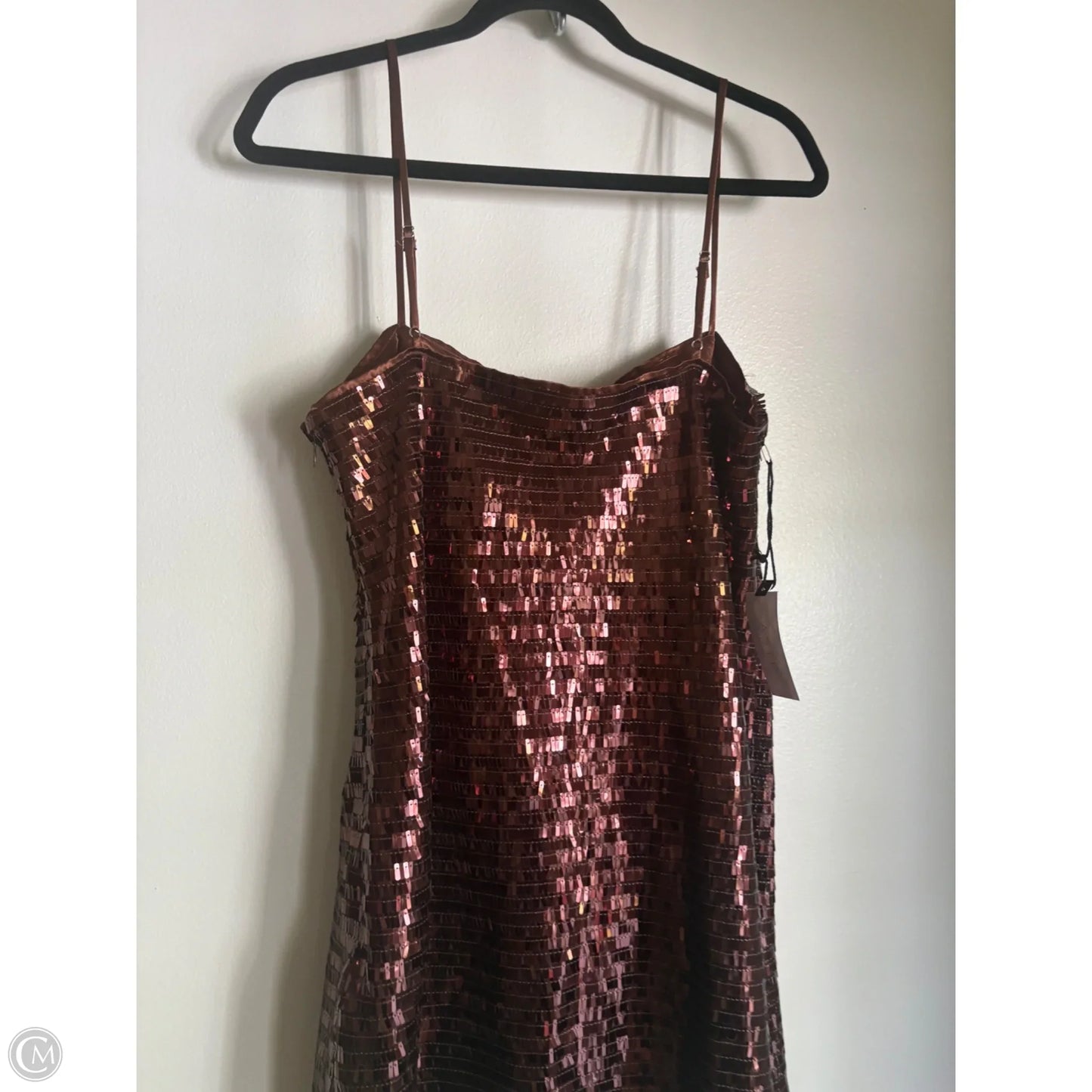 Dress Party Midi By Astr In Brown, Size: S