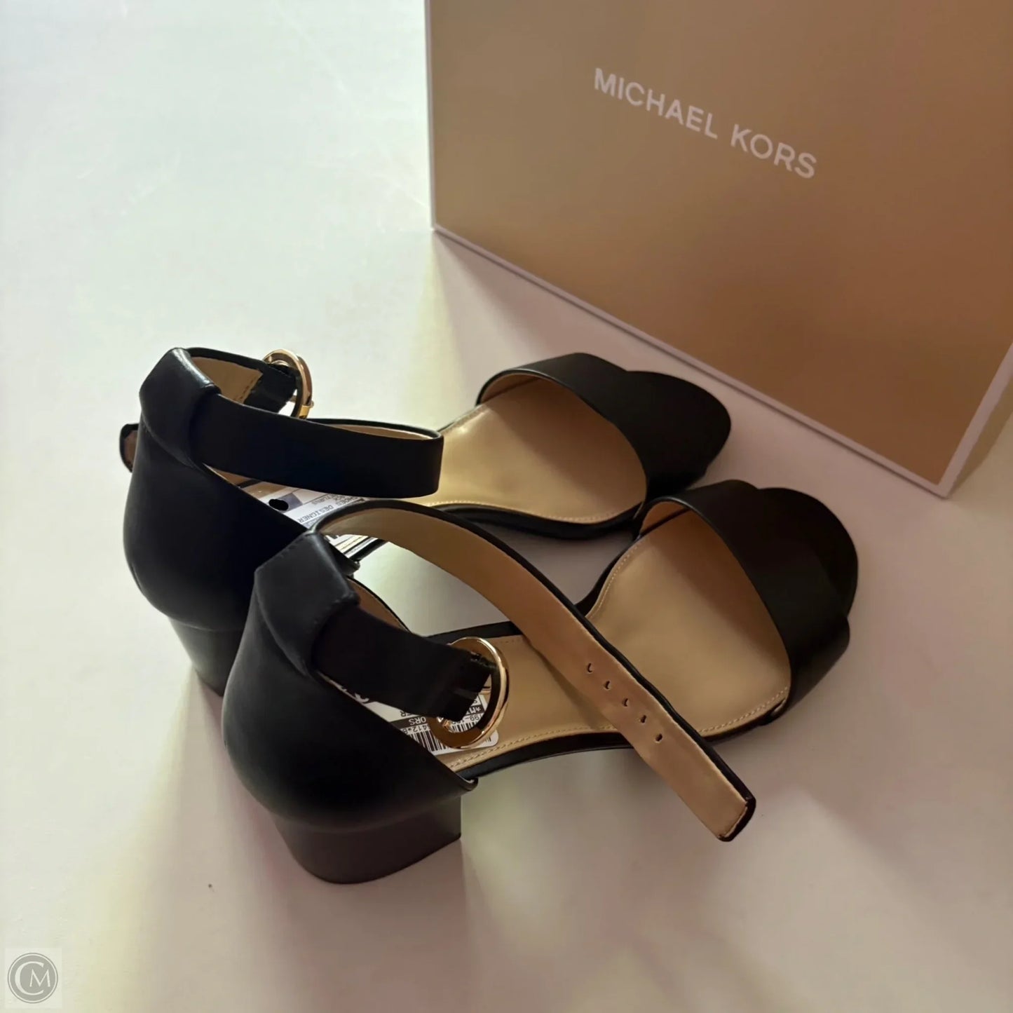 Shoes Designer By Michael Kors In Black, Size: 8