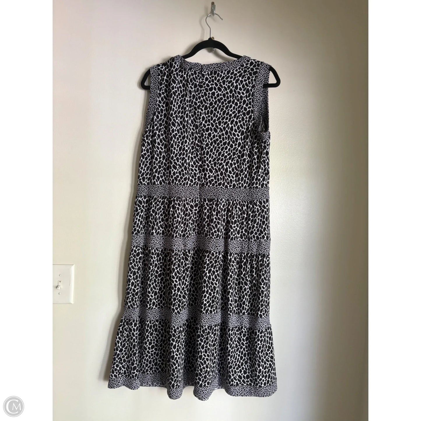 Dress Designer By Michael Kors In Animal Print, Size: 1x