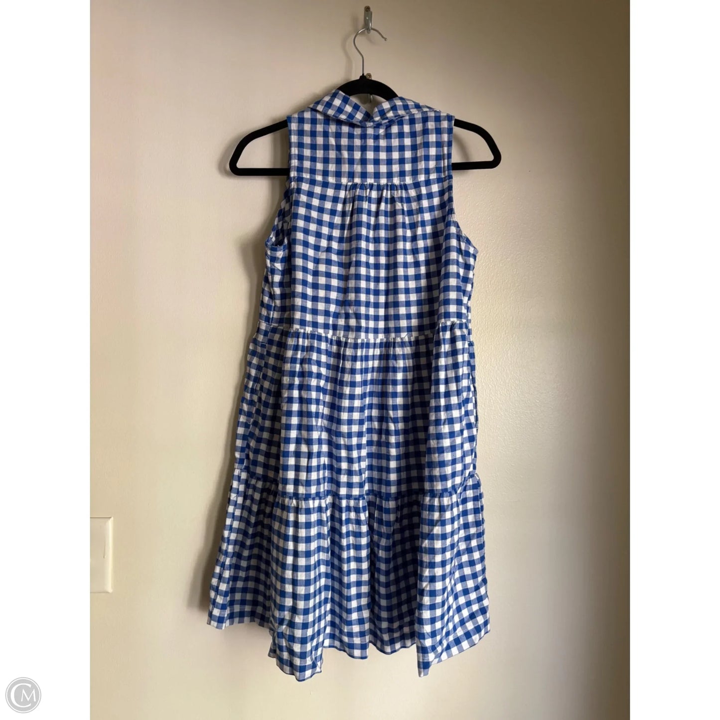 Dress Casual Midi By Crown And Ivy In Checkered Pattern, Size: Xs